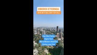 OBEROI ETERNIA 3BHK WITH BALCONY FOR SALE IN MULUND WEST|HIGHER FLOOR|OPEN VIEW|MODERN AMENITIES