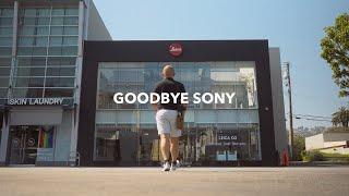 I Sold my Sony Camera and went to the Leica Store