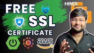  How to setup SSL for Web Application running on AWS Cloud | SSL for Smart Contact Manger  [Hindi]