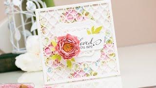 Spellbinders Card Creator 6x6 and Labels One Card