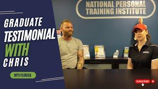 NPTI Tampa Veteran Testimonial with Chris and Director Jess | Personal Training Program Testimonial