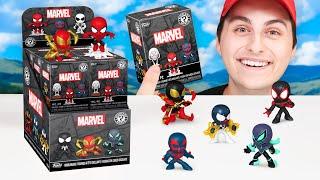 Opening An Entire Case Of Spider-Man Funko Mystery Minis!