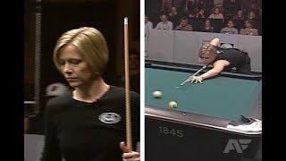 World Champion Allison Fisher astounding bank shots | 9-Ball Pool