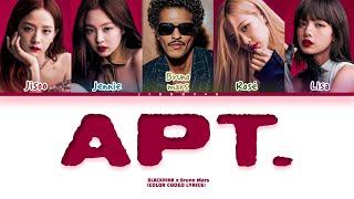 「AI COVER」 BLACKPINK x Bruno Mars 'APT.' (Color Coded Lyrics) Original by ROSÉ x Bruno Mars