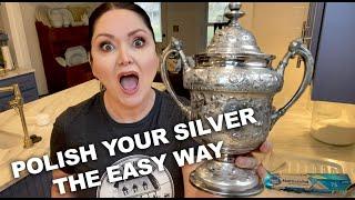 The BEST Way To Polish Your Silver: Historic Restoration Tutorial