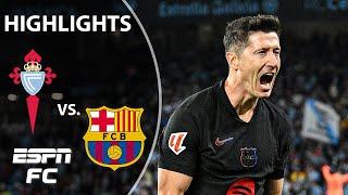 LATE DRAMATICS  Celta Vigo vs. Barcelona | LALIGA Highlights | ESPN FC