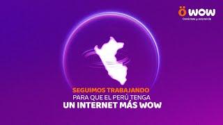 El Perú es WOW. Somos líderes del servicio de Internet 100% fibra óptica en provincias