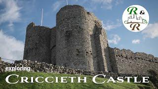 Why did the Welsh build, then destroy this castle? Criccieth Castle history tour, Gwynedd, Wales