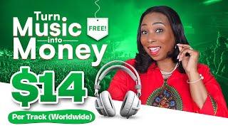 Get Paid $14 Per Song! Listen to Music & Earn Cash from Anywhere!