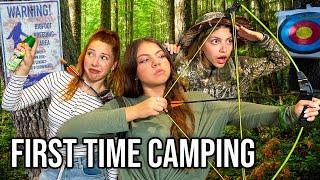 First Time Camping: What we saw will SHOCK you! | Triple Charm