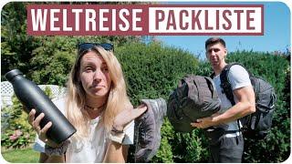 WELTREISE PACKLISTE • Update & Tipps nach 1 Jahr Backpacking