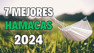  Las 7 MEJORES HAMACAS de VIAJE 2024  HAMACAS para CAMPING BARATAS