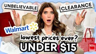 *UNREAL* Walmart Clearance ‼️UNDER $15 Walmart Sale Finds  Lowest Walmart Prices EVER?!