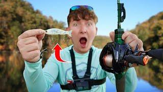 MICRO Glide Bait Challenge: Fall Bass Fishing Adventure