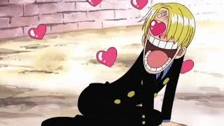 Sanji lutando com inimigo que se transforma na Nami