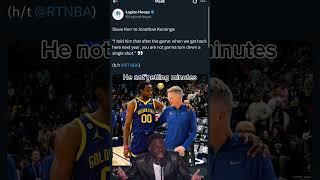 He not getting any minutes next time  #nba