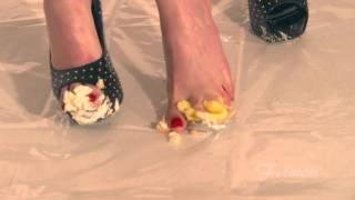 Messy Shoes & Feet | Food fetish fun with Raven Lee