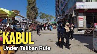 Afghanistan 4k, Kabul City Walking Tour 2024 -[Full Walk]