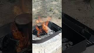 #campfire #overlanding #camping #cookprep #campcooking #firecooking