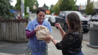 ADTV Segment 8: Banyan Bridges Mural with Racheal Jackson at Curiosities Vintage in Tigard