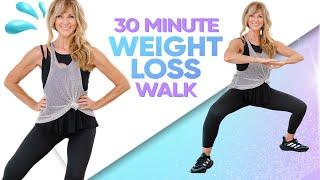 30-Minute FAT BURNING Walking Workout | No-Equipment Cardio!