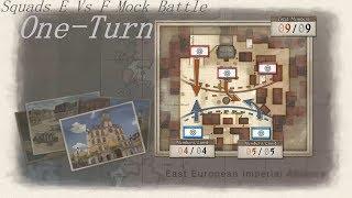 Valkyria Chronicles 4 One-Turn Squads E Vs F Mock Battle