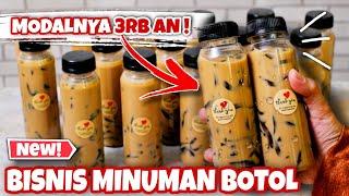 IDE JUALAN MINUMAN BOTOL || TITIP DIWARUNG COCOK BANGET | CINGCAU GULA AREN MODALNYA 3RBAN JUAL 10RB