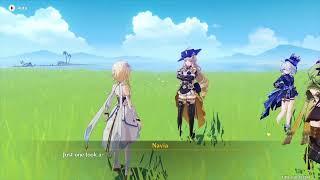 Navia Housing (Serenitea Pot) Dialogue Genshin Impact Patch 4.3