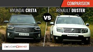 Hyundai Creta vs Renault Duster | The Perfect SUV Face-off | Comparison