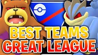 THE BEST TEAMS WITH *BUFFED* POKEMON FOR THE GREAT LEAGUE SEASON 20 (PART 1) | GO BATTLE LEAGUE