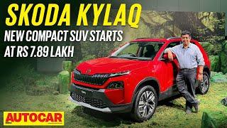 Skoda Kylaq - It's a mini-Kushaq! | First Look | Autocar India