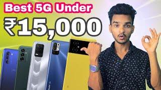 5 Best 5G Smartphone Under ₹15,000 || Top 5g smartphone under 15k | 5g smartphone 