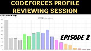 Codeforces Profile Reviewing Session | Episode 2 | Competitive Programming