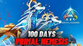 I Have 100 Days To Beat Ark Ascended Primal Nemesis