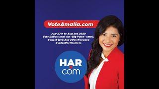 Vote for "Amazing" Amalia Bravo 2021 HAR BOARD #VotenAvancemosYA #VoteAmalia #VoteForward