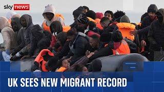 Migrant crisis: UK sees highest number of small boats arrive on a single day