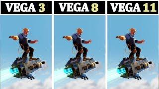 VEGA 3 vs VEGA 8 vs VEGA 11 | Tested 15 Games |