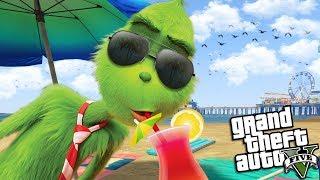 The GRINCH goes on SUMMER VACATION (GTA 5 Mods)