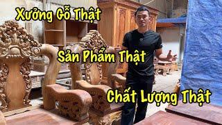 Xưởng gỗ thật Uy Tín thì làm mãi Không Hết Việc - Người Thật Việc Thật là như thế nào .