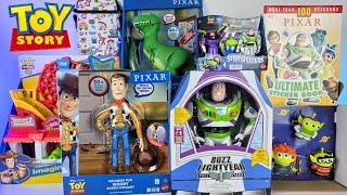 Unboxing and Review of Disney Pixar Toy Story Toys! Woody and Buzz Lightyear