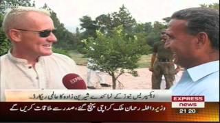 World Record one the Tandem skydiving Jump from Sherin zada in swat hi is the 1st journalist in the world
