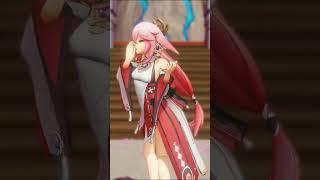 【Genshin Impact MMD】Yae Miko Take My Mora #genshinimpact #mmd #shorts #viral #yaemiko