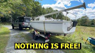 Buying A Sailboat From A Drug Addict - Catalina 22