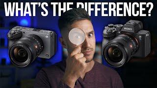 The difference between the Sony A7siii and the FX3 in 90 SECONDS