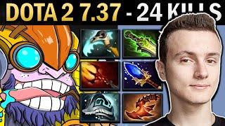 Tinker Gameplay Miracle with 24 Kills and Dagon - Dota 2 7.37