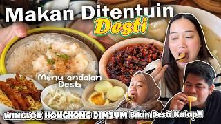 MAKAN DITENTUIN DESTI!! DIAJAK KE RESTORAN YANG BISA BIKIN DESTI KALAP!