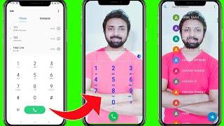 Phone Ke Dailer Contact Aur Caller Screen Ke Background Me Photo Kaise Lagaye !! Set Photo on Dailer