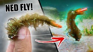 Tying a NED FLY for Perch/Bass  (with Floating Tip)