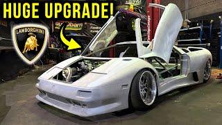 FAKE Lamborghini Drift Car gets INSANE Roll Cage | Part 4