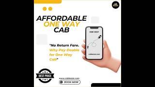 Affordable One way cab 2 #outstationcabs #cabservices #taxi #oneway